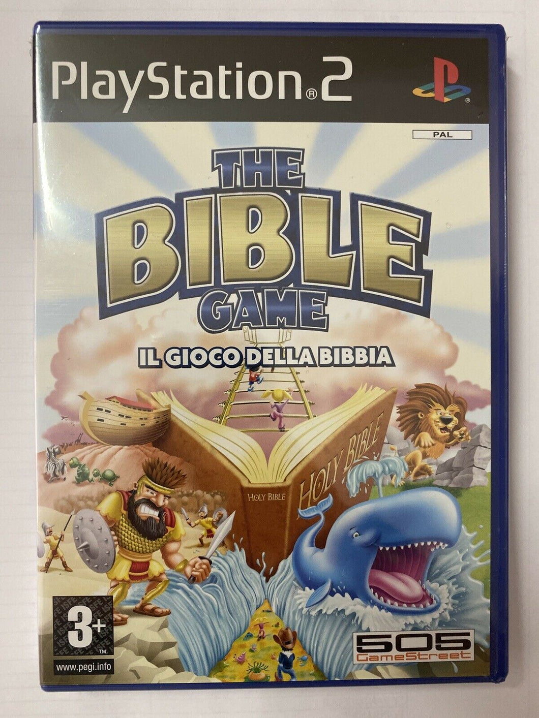 THE BIBLE GAME IL GIOCO DELLA BIBBIA - GIOCO PS2 NUOVO RiSIGILLATO PAL ITA