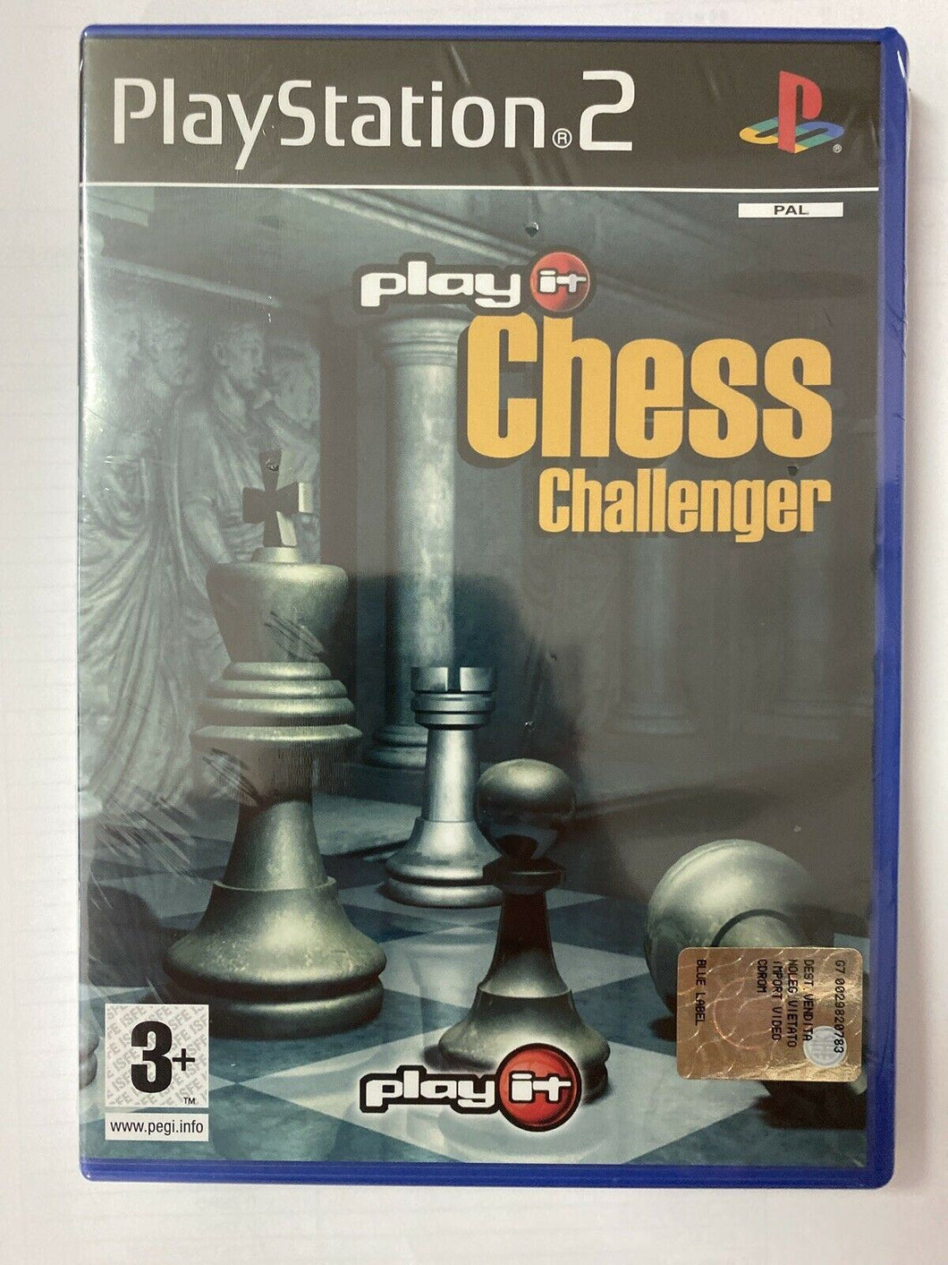 Play it Chess Challenger - Sony Playstation 2 PS2 - PAL Nuovo Sigillato
