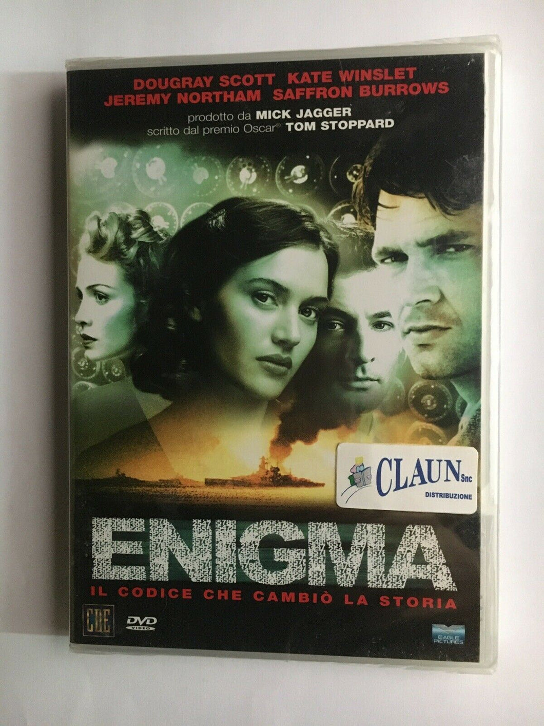 Enigma IL codice che cambio' la storia  Kate Winslet  Dvd ..... Nuovo