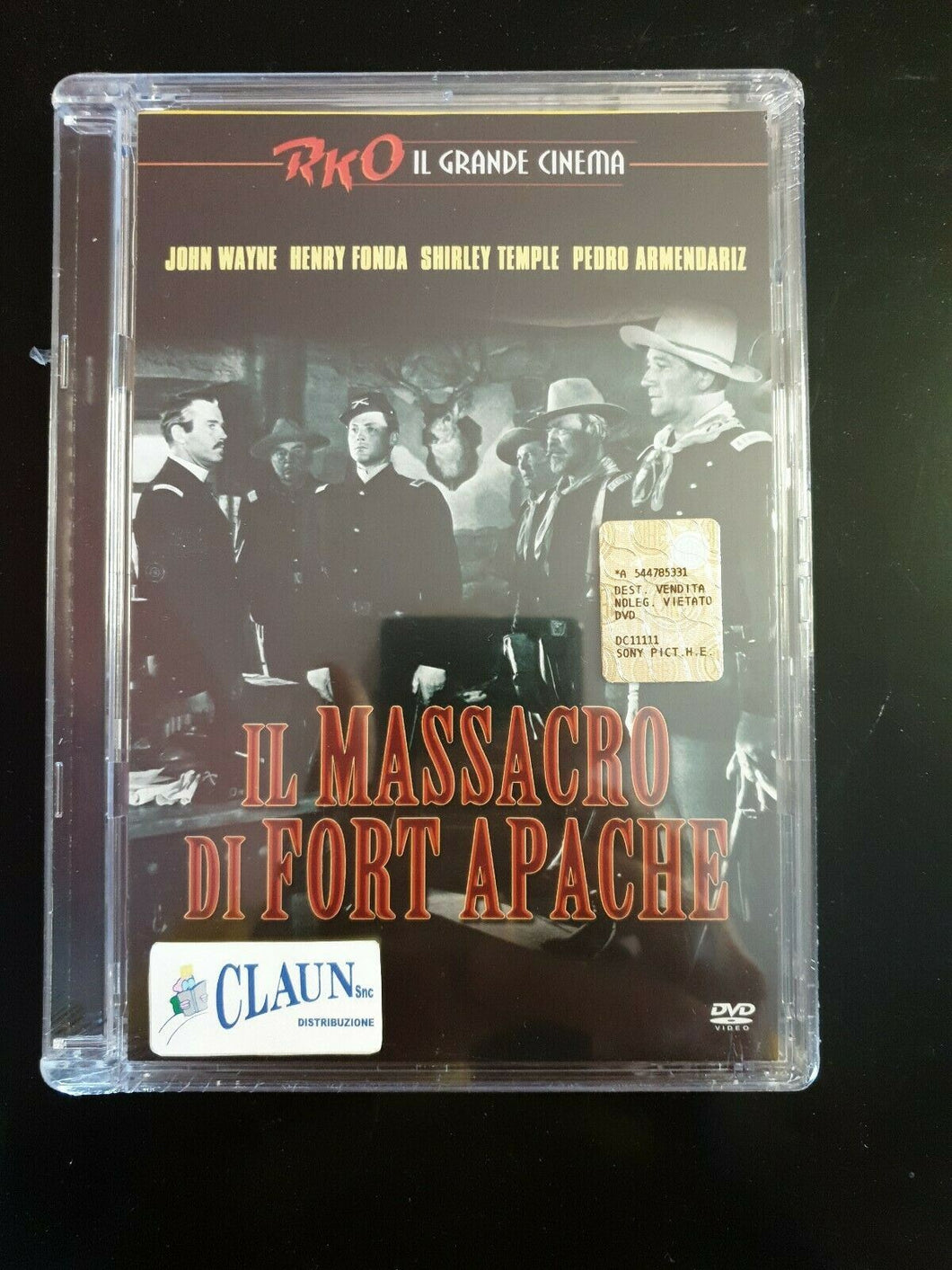 Il massacro di Fort Apache (1948) DVD Nuovo