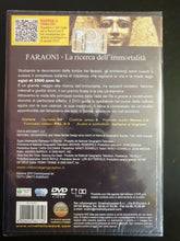 Carica l&#39;immagine nel visualizzatore di Gallery, Faraoni. La ricerca dell&#39;immortalità (2010) DVD Nuovo

