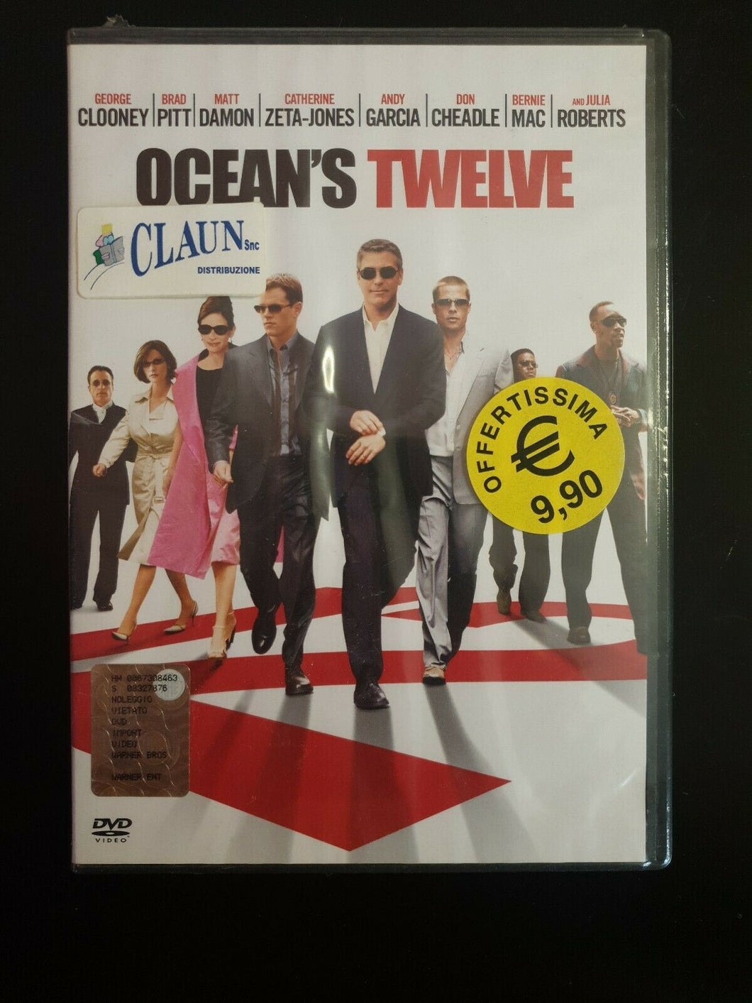 Ocean's Twelve (2004) DVD Nuovo