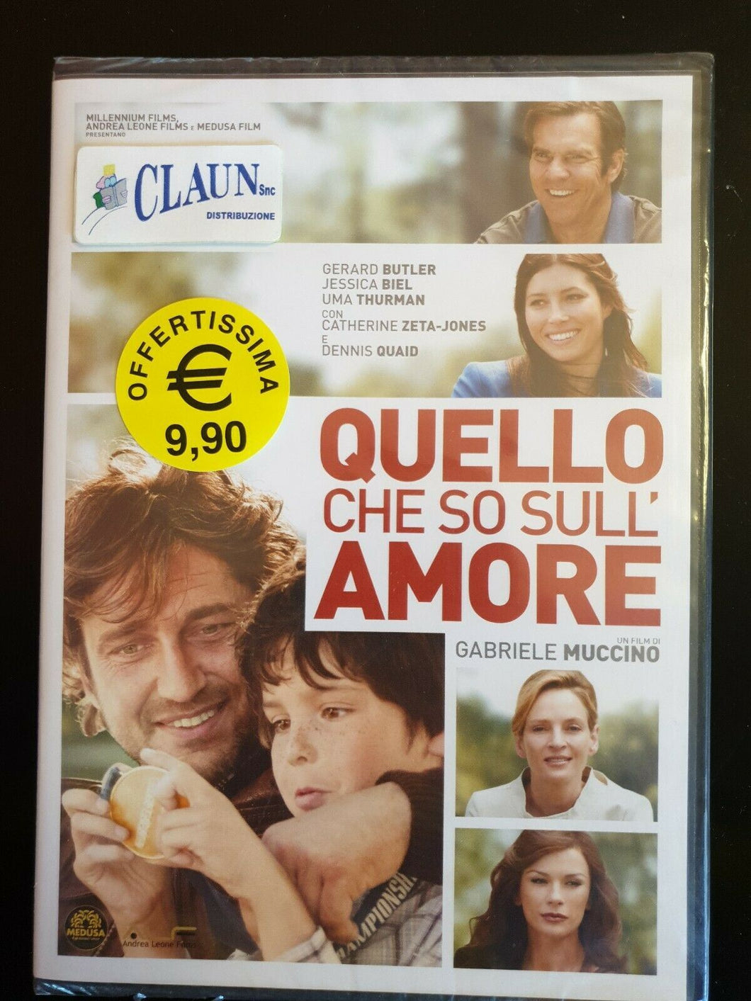 QUELLO CHE SO SULL'AMORE DI GABRIELE MUCCINO (DVD) NUOVO, ITALIANO