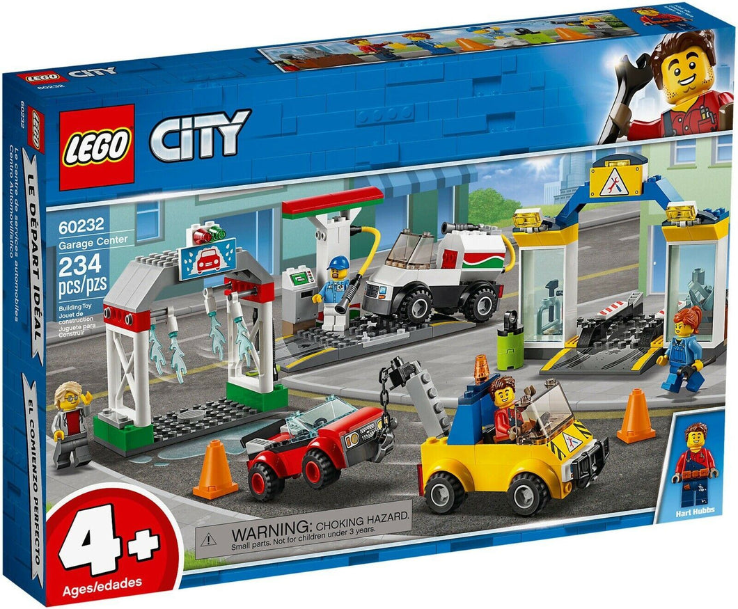 LEGO CITY 60232 STAZIONE DI SERVIZIO E OFFICINA