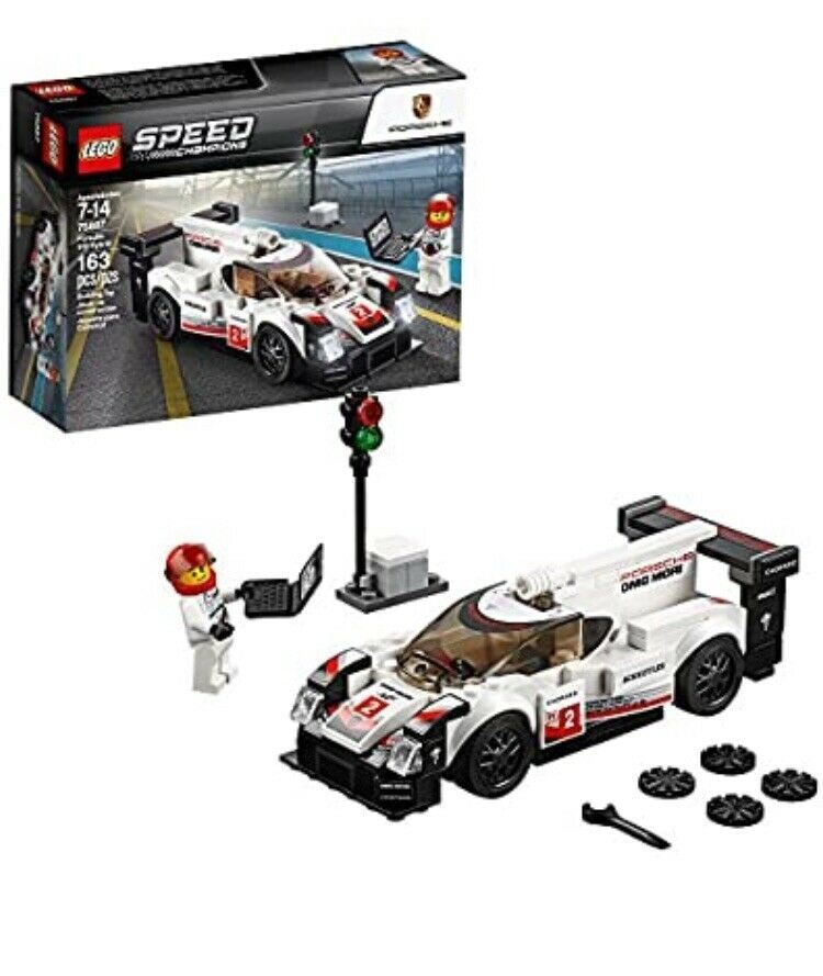 Lego Speed Champion Porsche 919 hybrid 75887 NUOVO scatola non in perfette condi