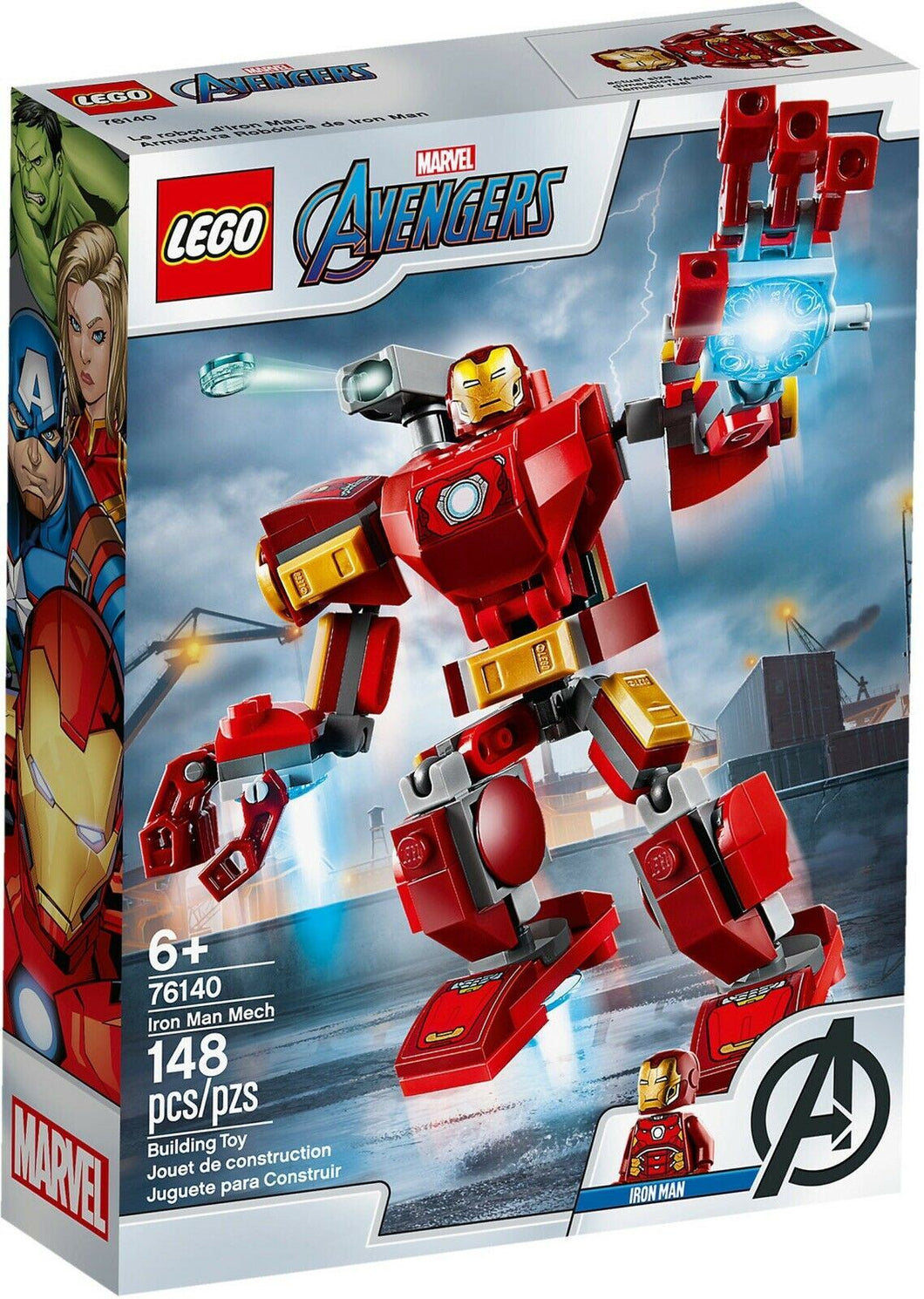 LEGO MARVEL AVENGERS Iron Man Mech 76140
