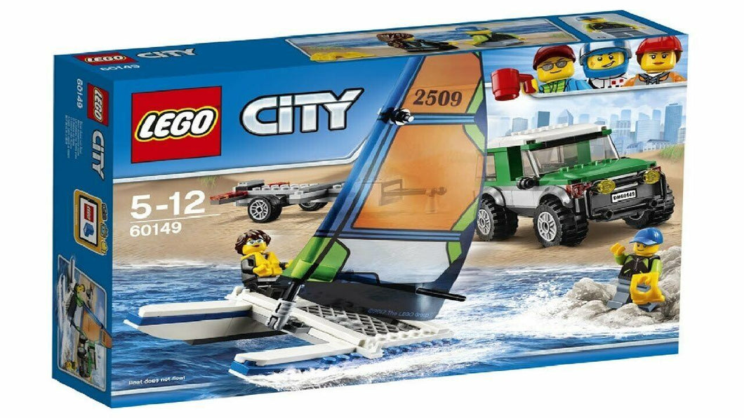 LEGO CITY Pick up 4x4 con Catamarano 60149