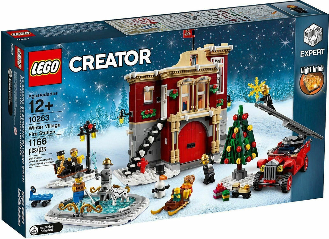 LEGO CREATOR EXPERT Caserma Dei Pompieri Del Villaggio Invernale 10263