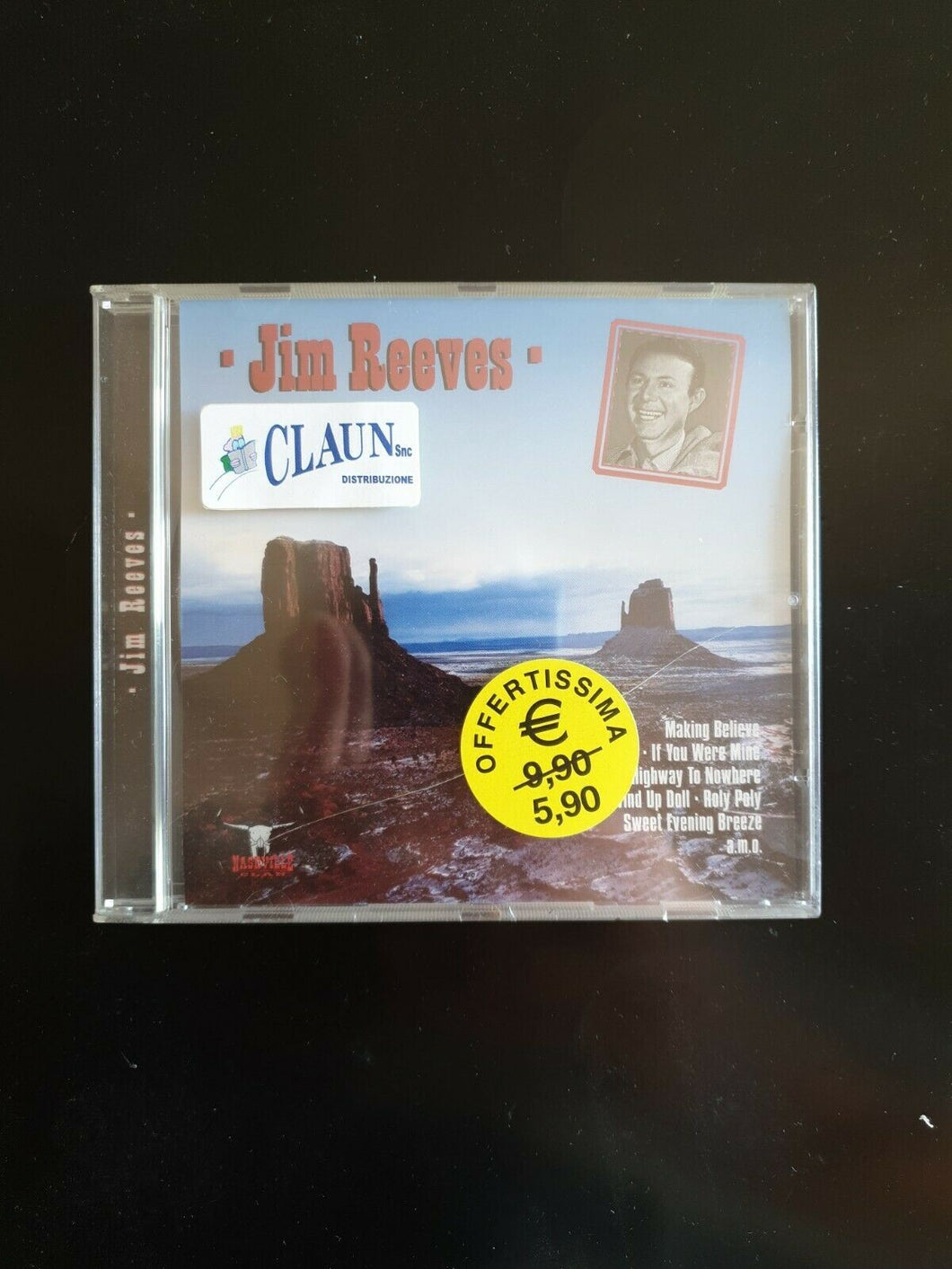 JIM REEVES Making Believe CD Nuovo
