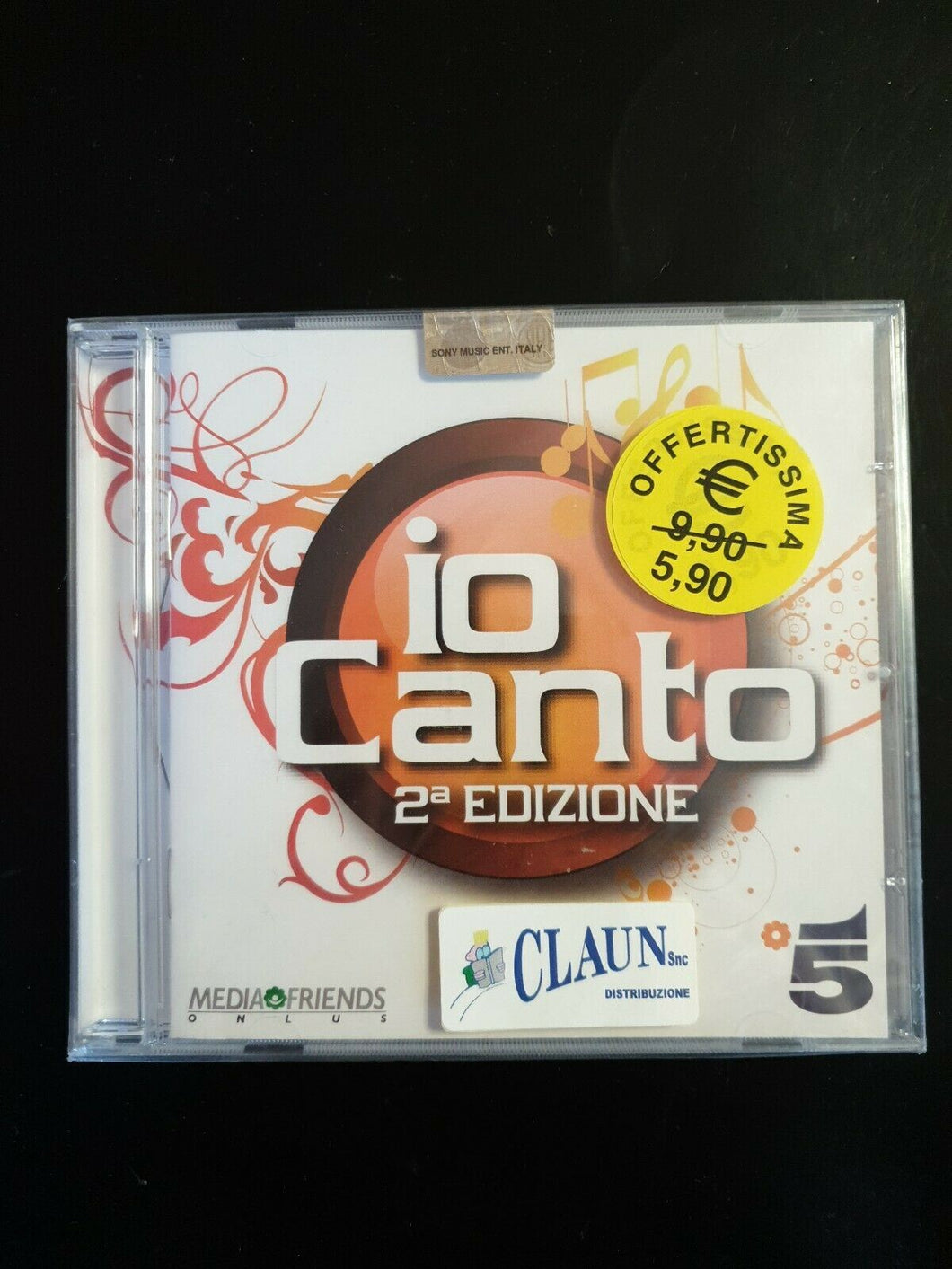 IO CANTO 2° Edizione CD Nuovo