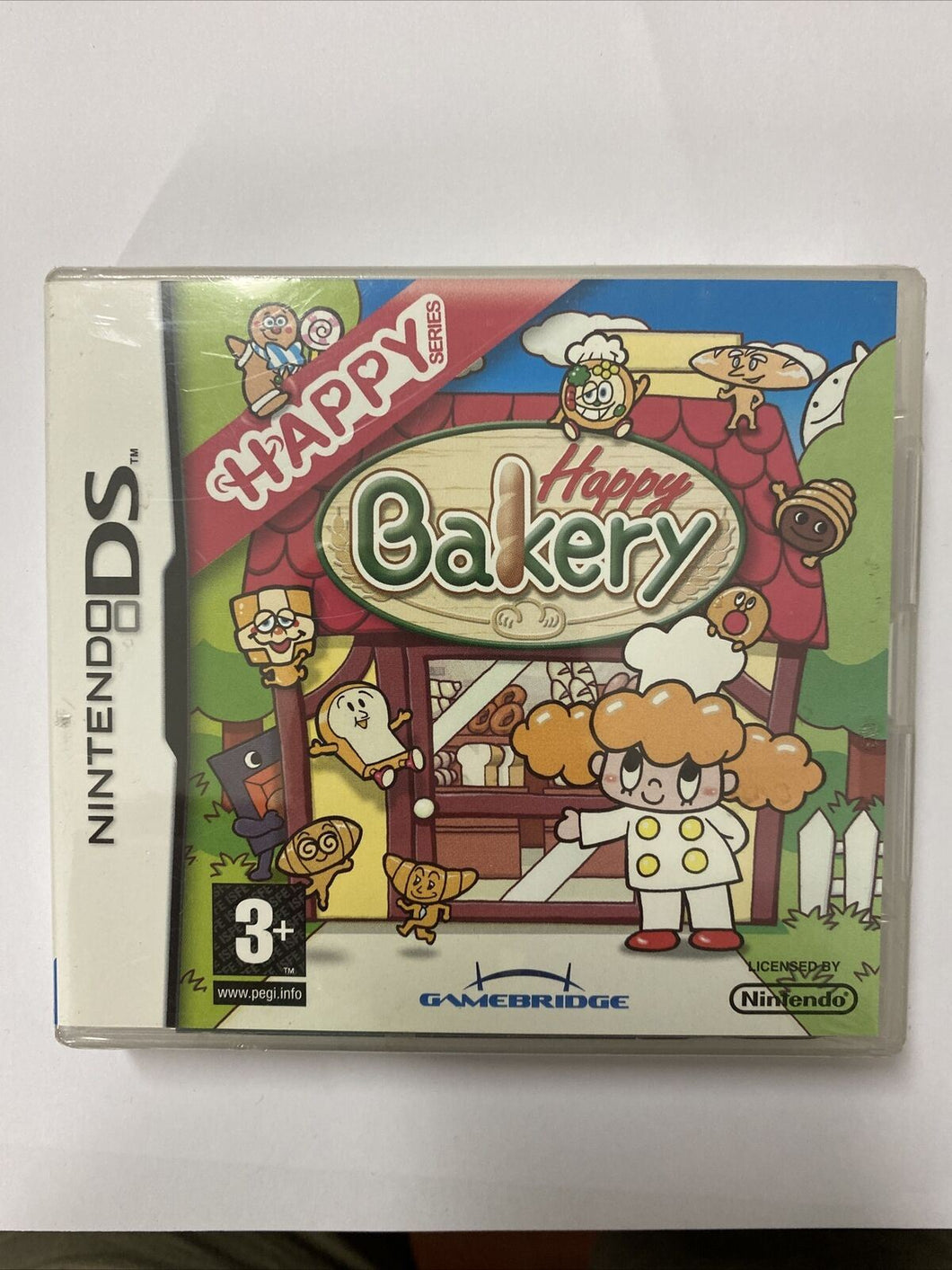 Happy Bakery - Nintendo DS Game - 2DS 3DS DSi Nuovo