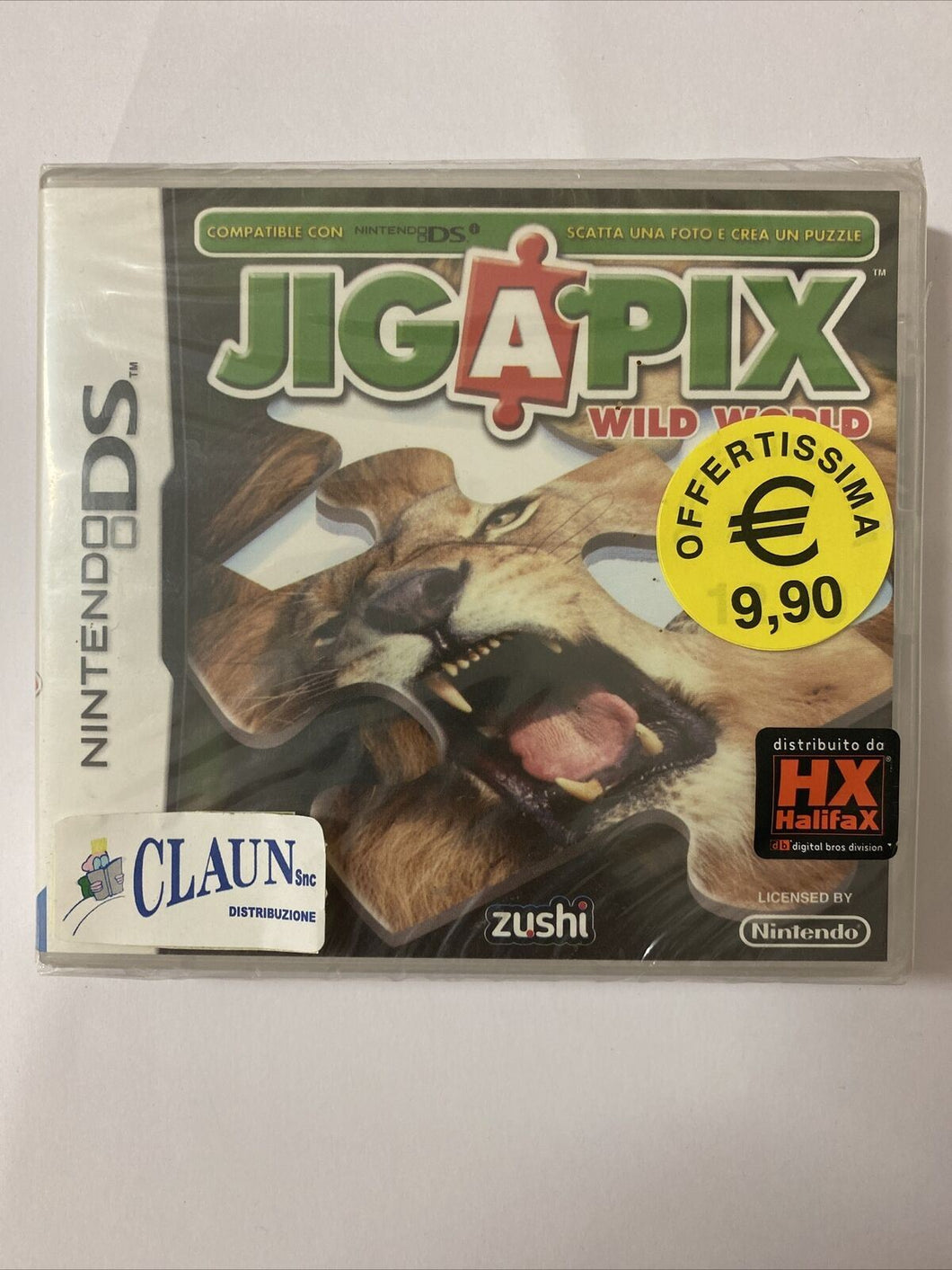 Jigapix: Wild World Nintendo DS, Nintendo DS Video Games Nuovo Sigillato