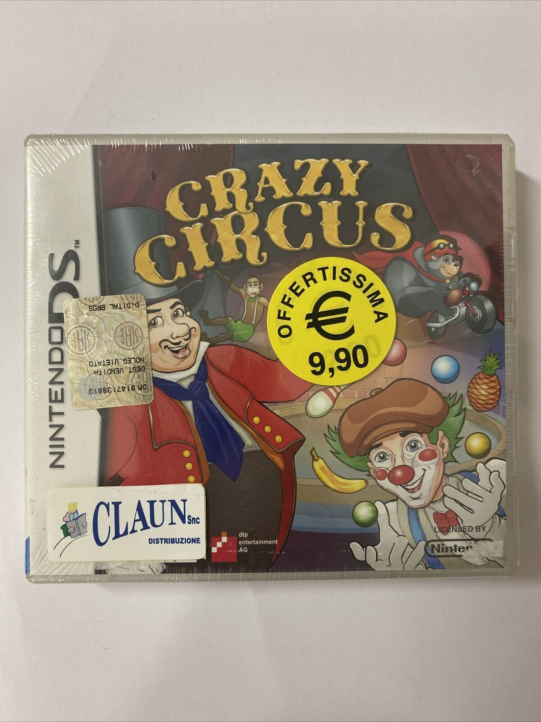 Crazy Circus - Nintendo DS Nuovo Sigillato