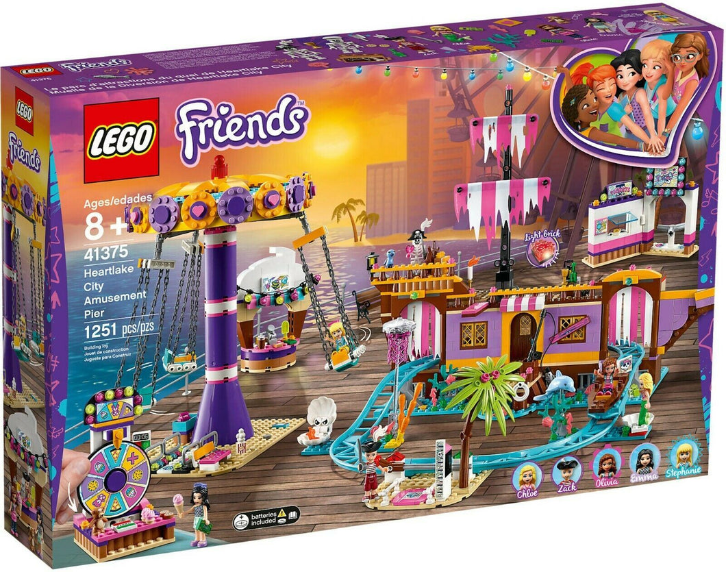 LEGO FRIENDS Il Molo dei Divertimenti di Heartlake City 41375