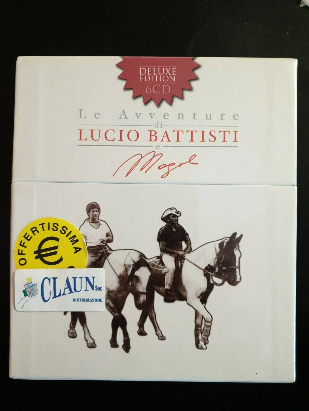 Le Avventure di Lucio Battisti e Mogol - Deluxe Edition 6 Cd cofanetto Nuovo Sig