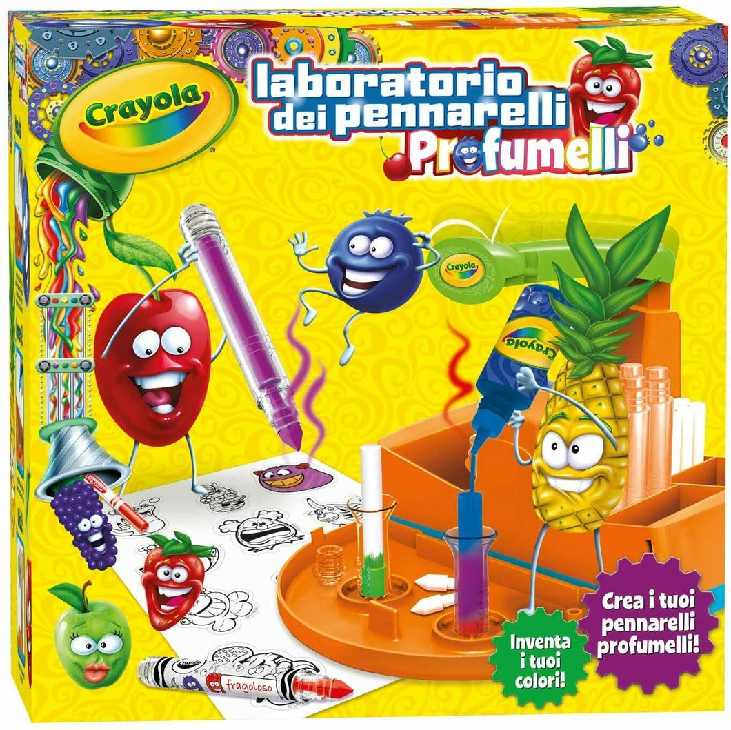 Laboratorio dei Pennarelli Profumelli CRAYOLA