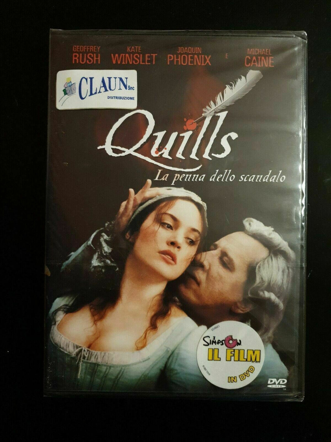 Quills - La penna dello scandalo di Philip Kaufman 2000 DVD Nuovo