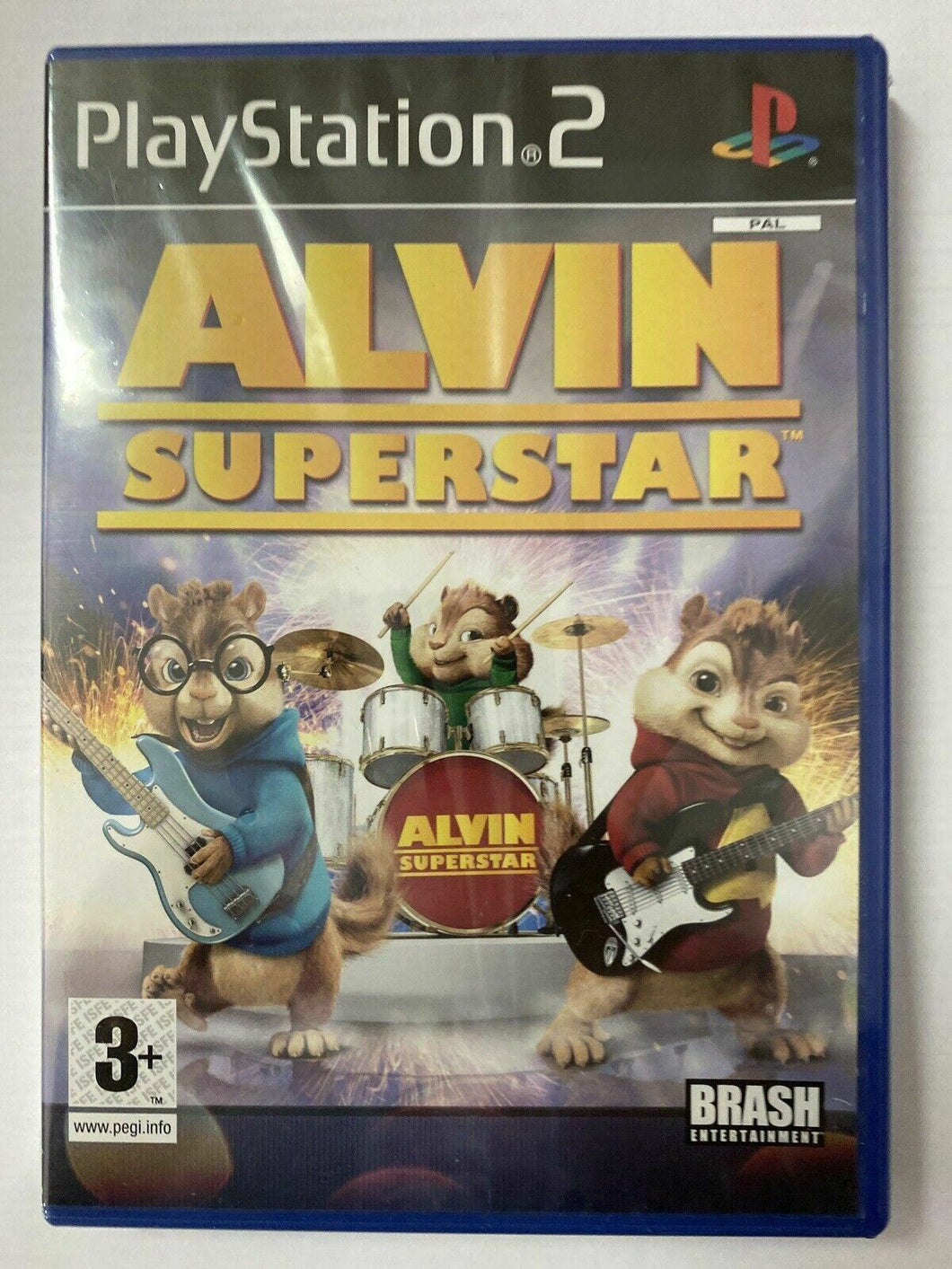 ALVIN SUPERSTAR PLAYSTATION 2 NUOVO RISIGILLATO PS2