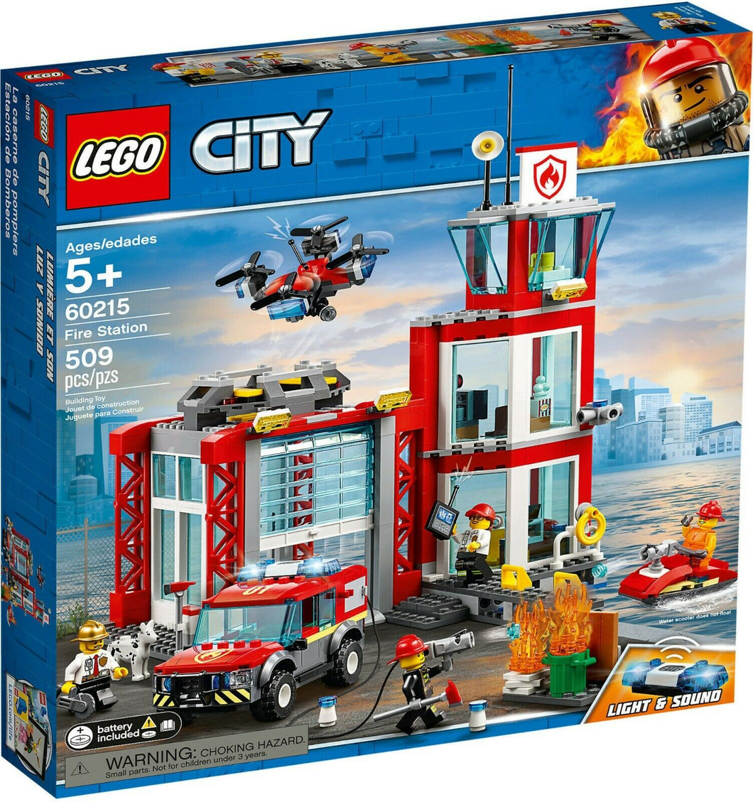 LEGO CITY Caserma dei pompieri 60215