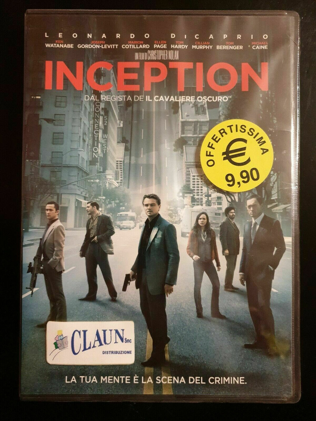 Inception (2010) Leonardo Dicaprio DVD Nuovo