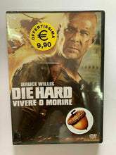 Carica l&#39;immagine nel visualizzatore di Gallery, Die Hard. Vivere o morire (2007) DVD Nuovo
