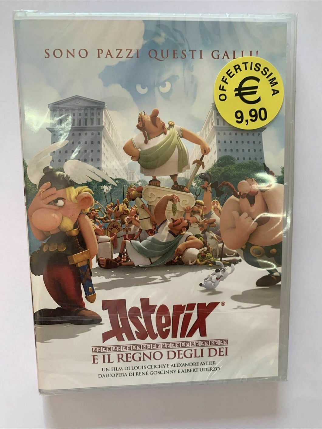 ASTERIX E IL REGNO DEGLI DEI (DVD) ANIMAZIONE 2014 Nuovo