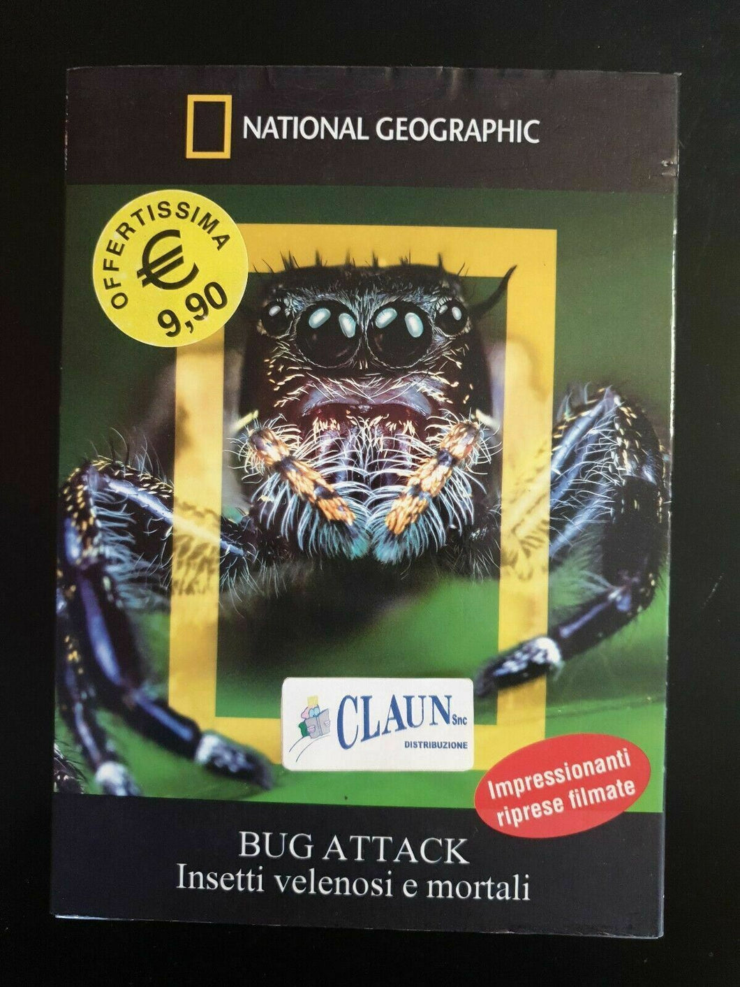 Bug Attack. Insetti velenosi e mortali NATIONL GEOGRAPHIC (2010) DVD Nuovo
