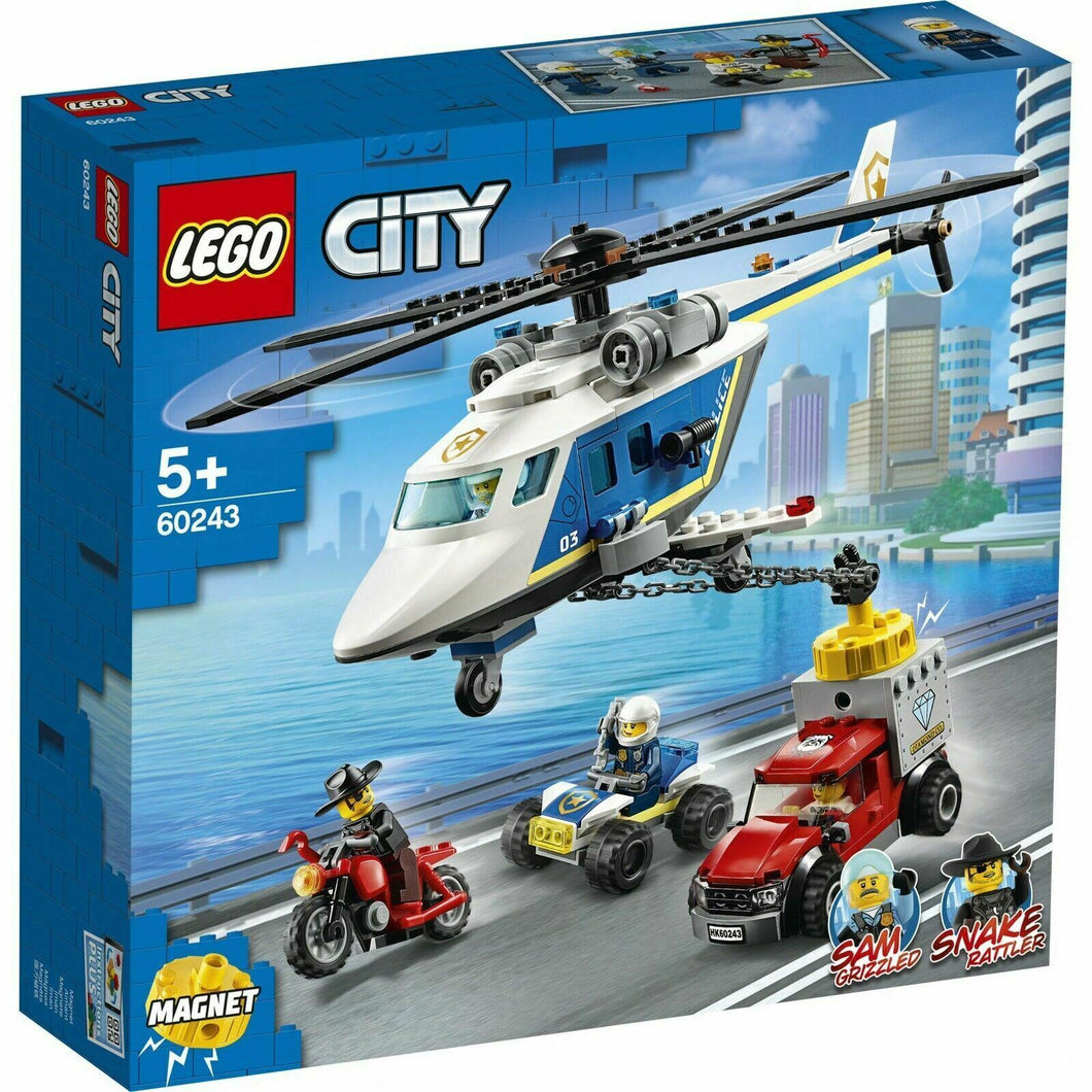 Lego 60243 City - Inseguimento sull'Elicottero della Polizia