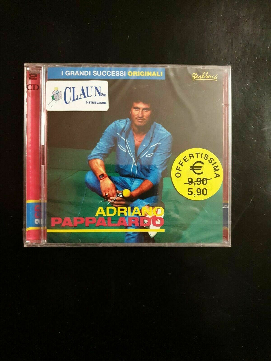 ADRIANO PAPPALARDO GRANDI SUCCESSI 2 CD NUOVO SIGILLATO.