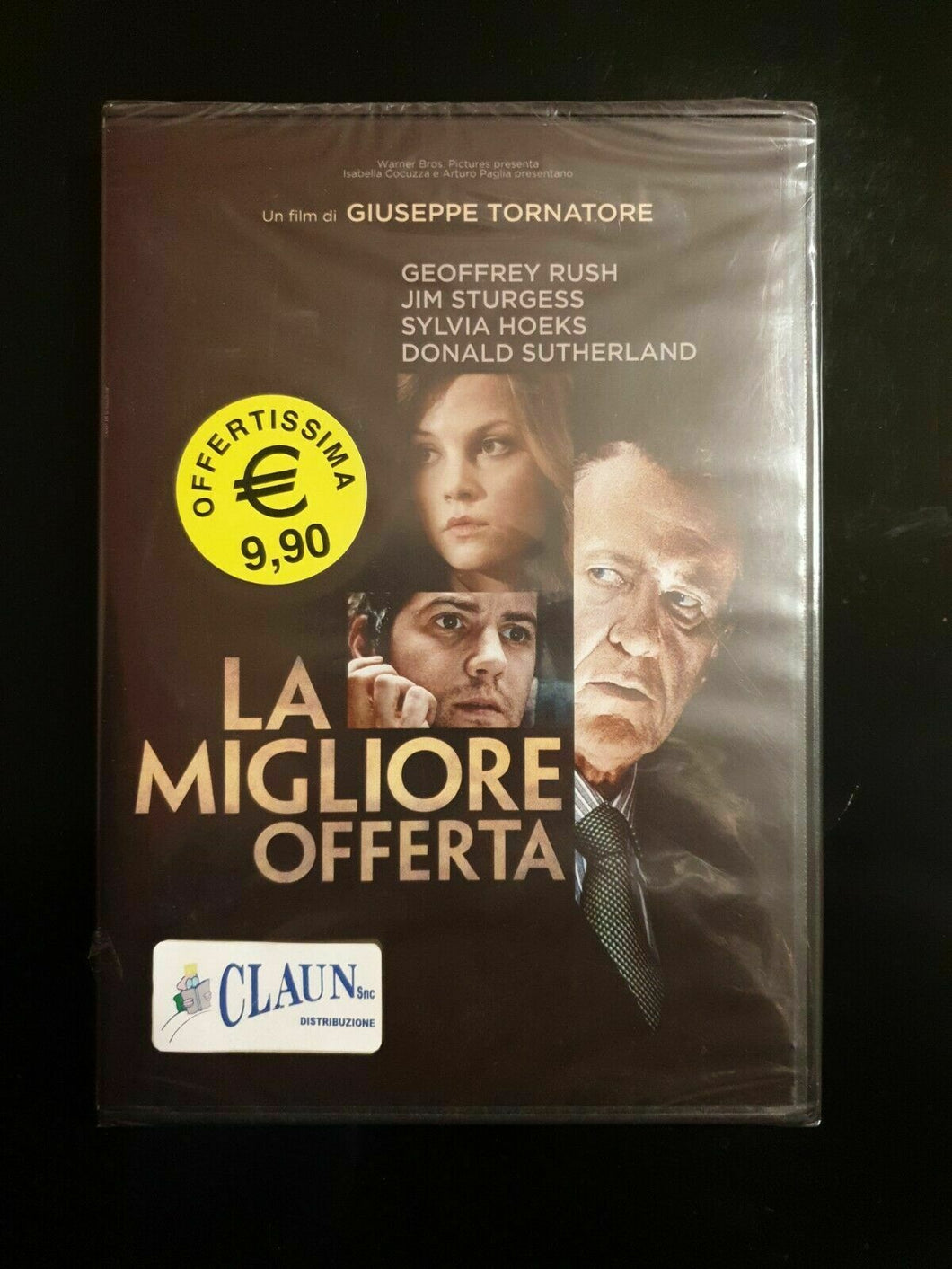 LA MIGLIORE OFFERTA- DI GIUSEPPE TORNATORE  DVD NUOVO