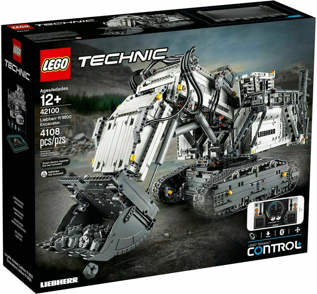 LEGO TECHNIC Escavatore Liebherr R 9800 42100