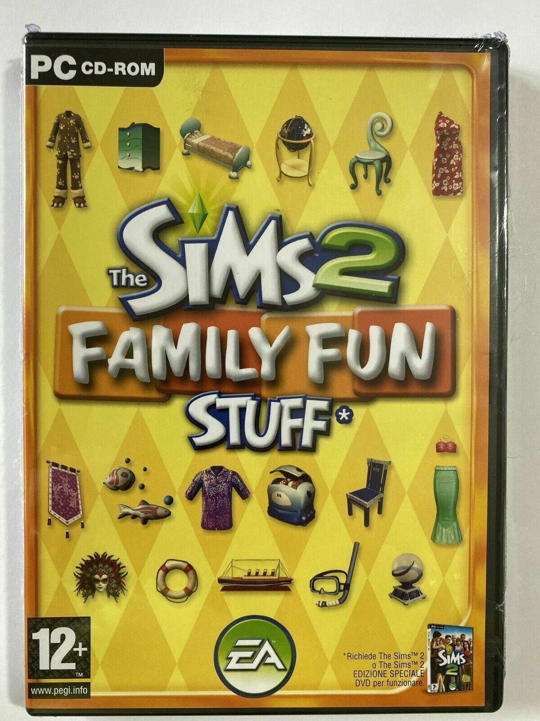 The Sims 2 Family Fun Stuff - Expansion Pack - PC NUOVO