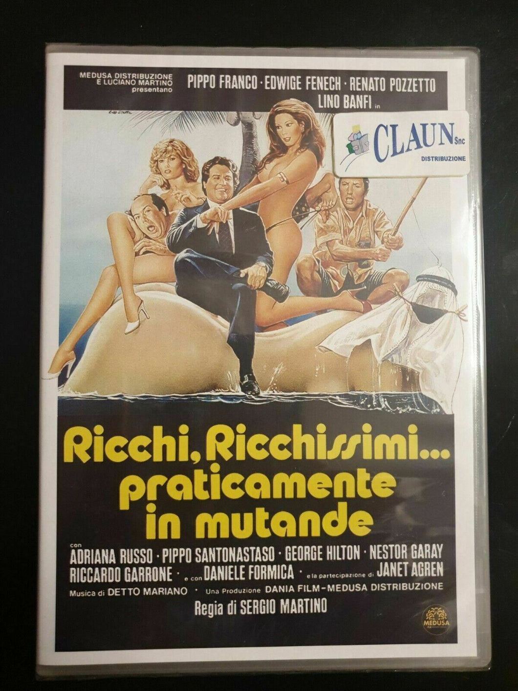 Ricchi, ricchissimi... praticamente in mutande (1981) DVD Nuovo