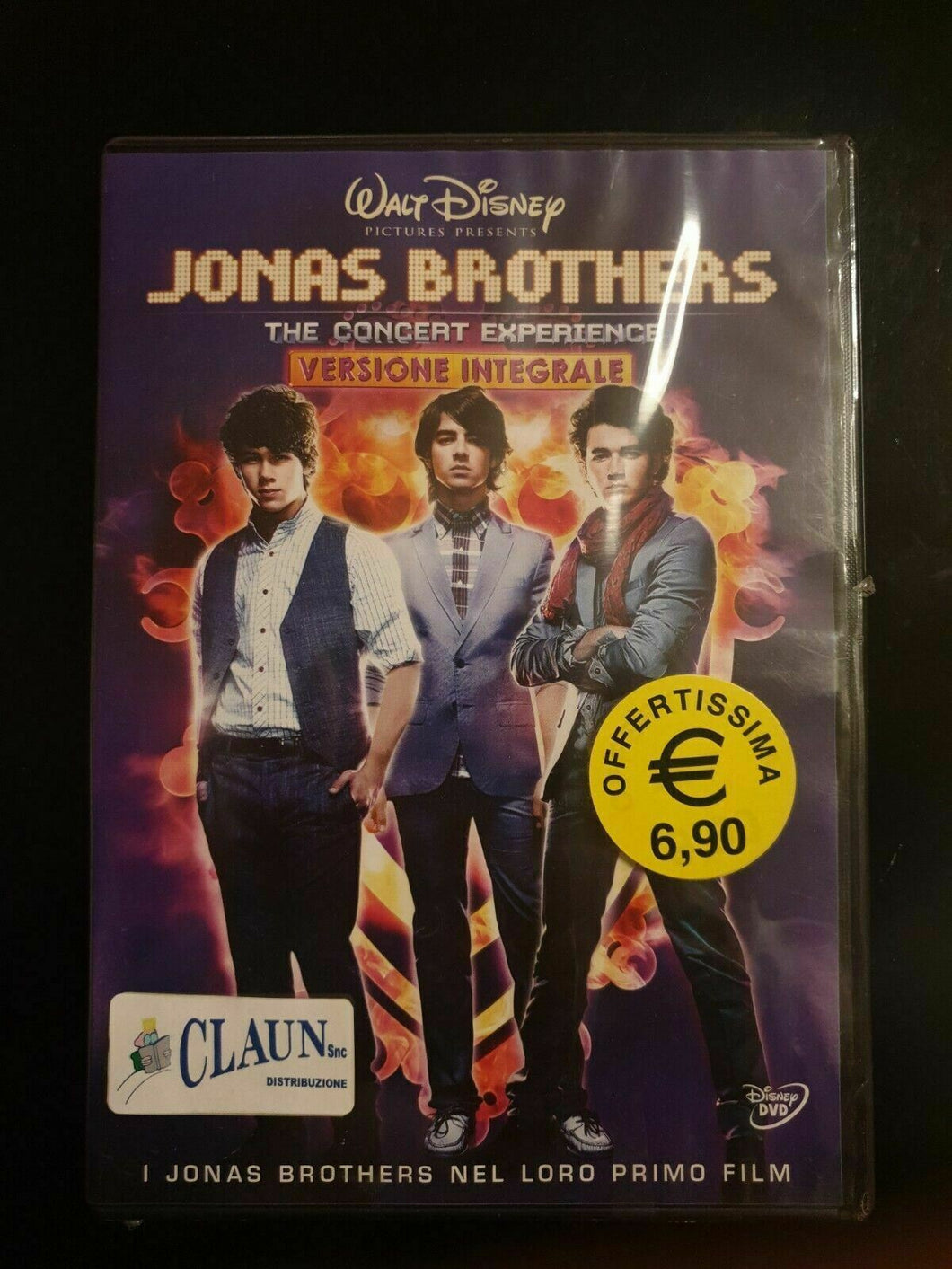 Jonas Brothers. The Concert Experience Versione Integrale (2009) DVD Nuovo