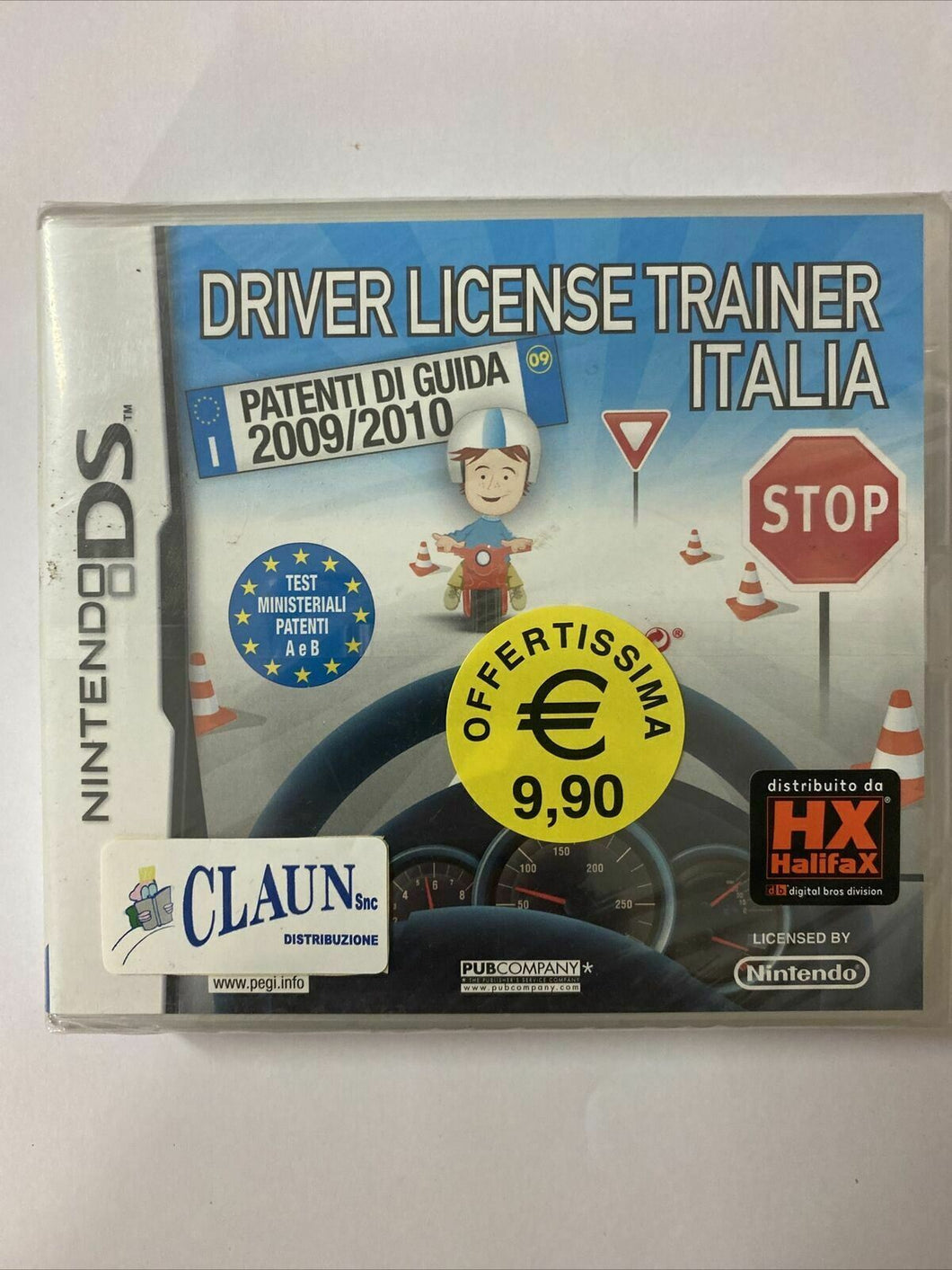 DRIVER LICENSE TRAINER ITALIA  videogioco NINTENDO DS Nuovo Sigillato