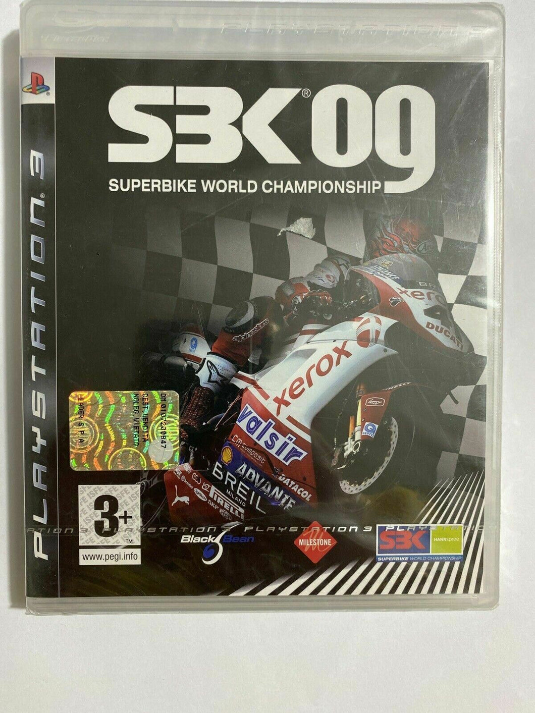 SBK 09 SUPERBIKE WORLD CHAMPIONSHIP PS3 PLAYSTATION 3 NUOVO E SIGILLATO
