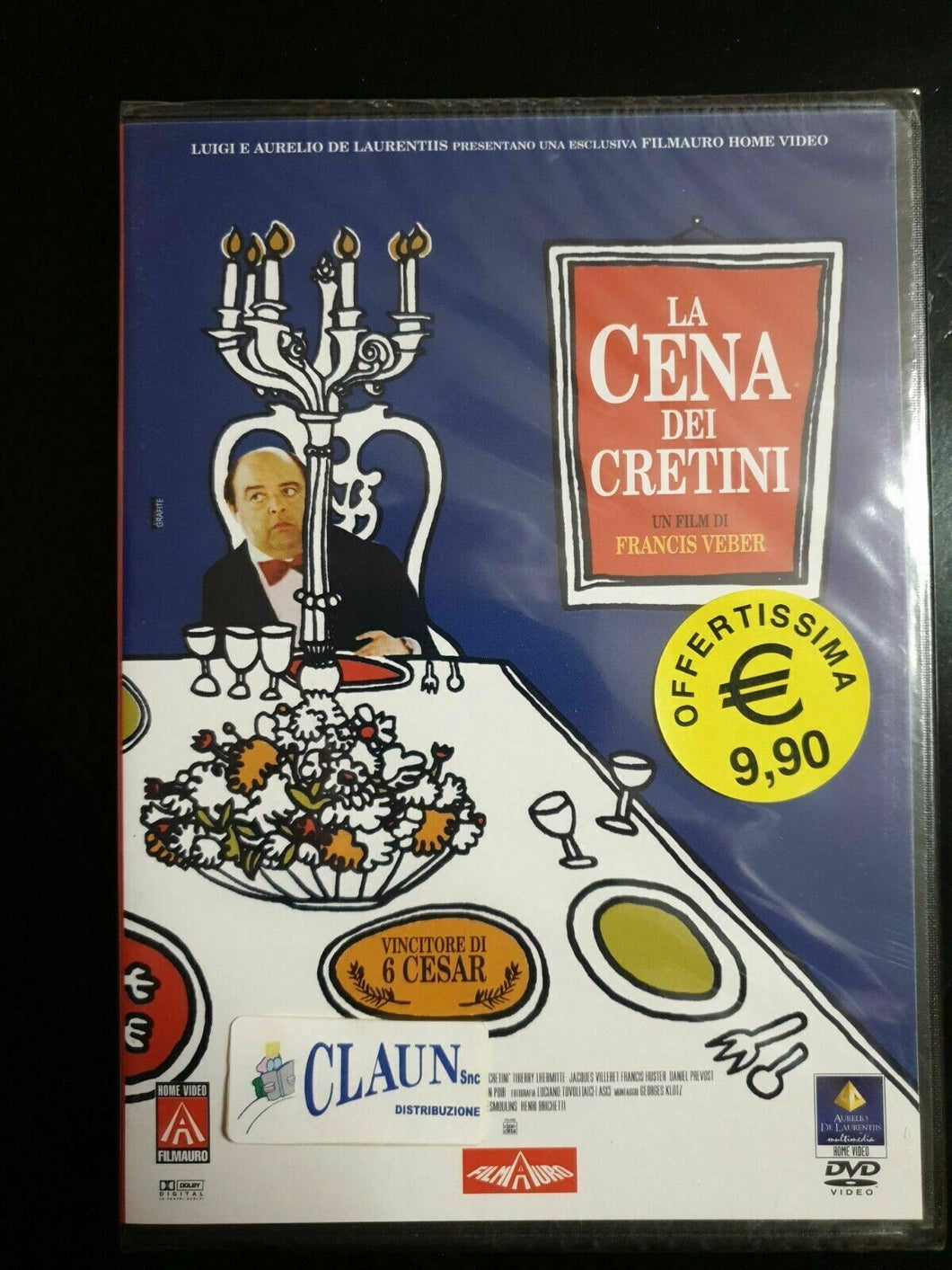 La cena dei cretini (1999) DVD Nuovo