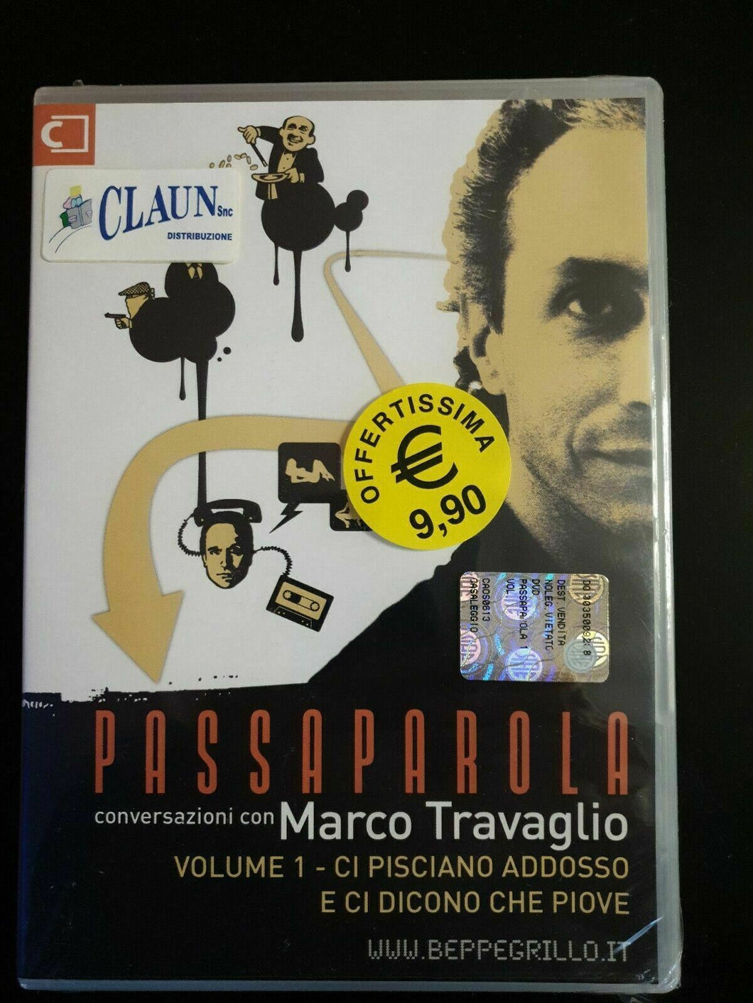 Marco Travaglio. Passaparola (2008) DVD Nuovo