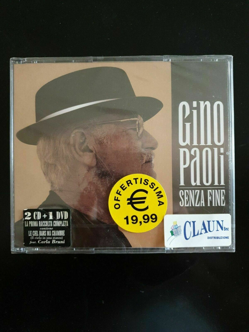 GINO PAOLI - SENZA FINE -  2 CD + 1 DVD  Nuovo Sigillato
