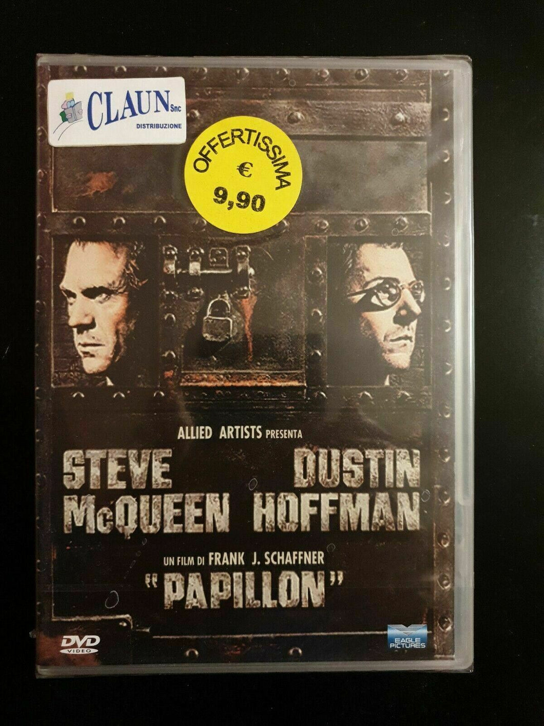 Papillon (1973) Steve MeQEEN Dustin Hoffman DVD Nuovo
