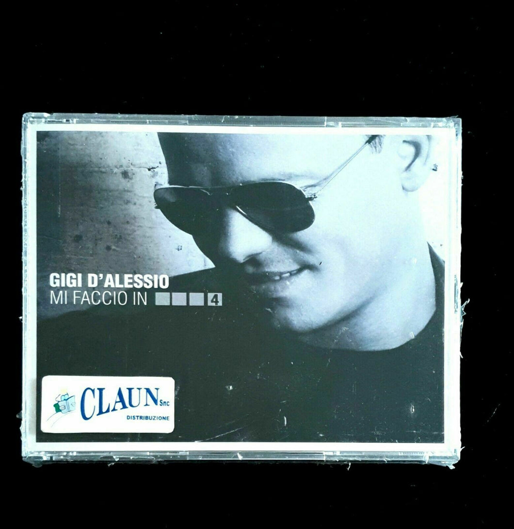 GIGI D'ALESSIO-MI FACCIO IN 4 * BOX 4 CD NUOVO SIGILLATO