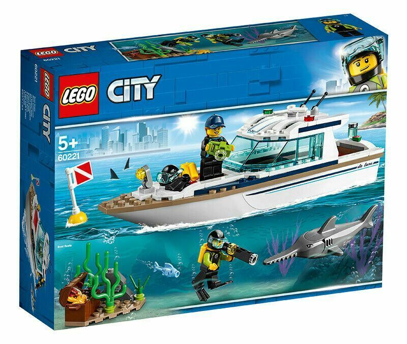 LEGO CITY Yacht Per Immersioni 60221