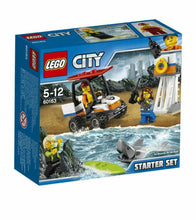 Carica l&#39;immagine nel visualizzatore di Gallery, Lego City 60163 Coast Guard -Starter Set NUOVO

