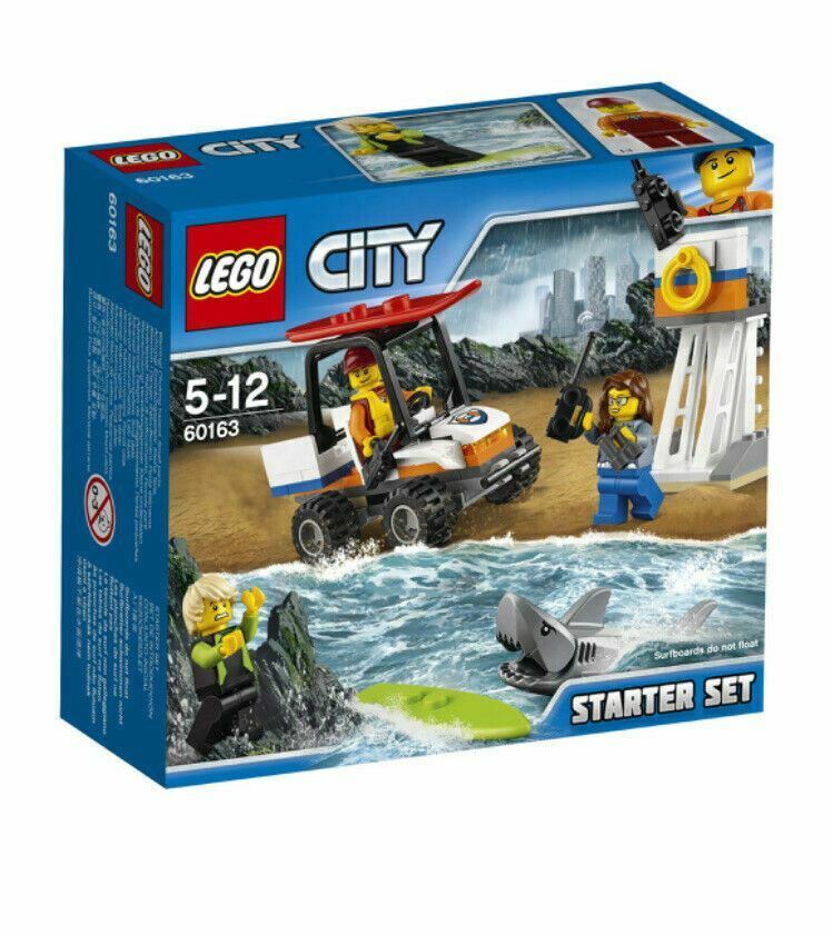 Lego City 60163 Coast Guard -Starter Set NUOVO