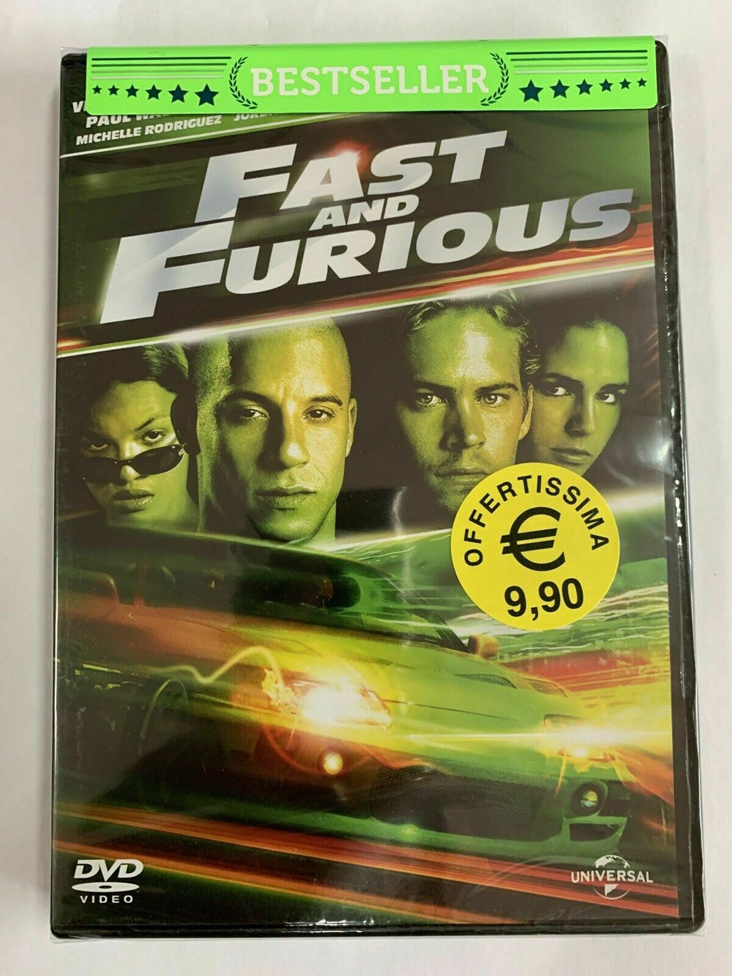 FAST AND FURIOUS (DVD) ITALIANO, NUOVO