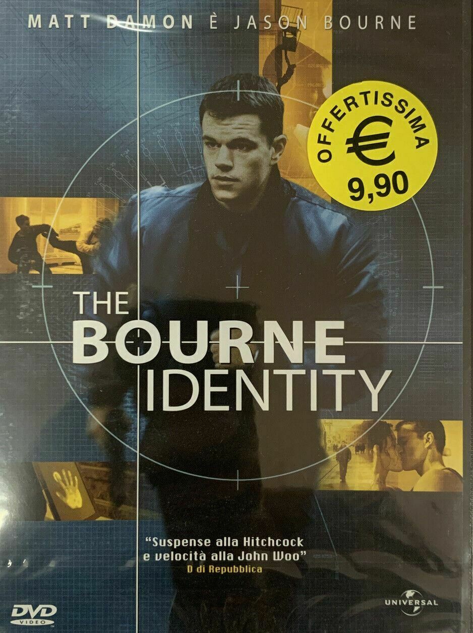 The Bourne Identity (2002) DVD