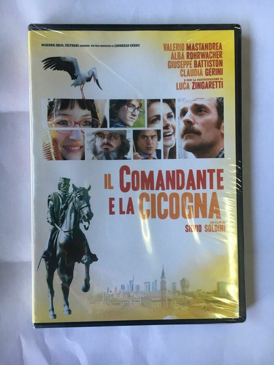 IL COMANDANTE E LA CICOGNA DI SILVIO SOLDINI DVD NUOVO
