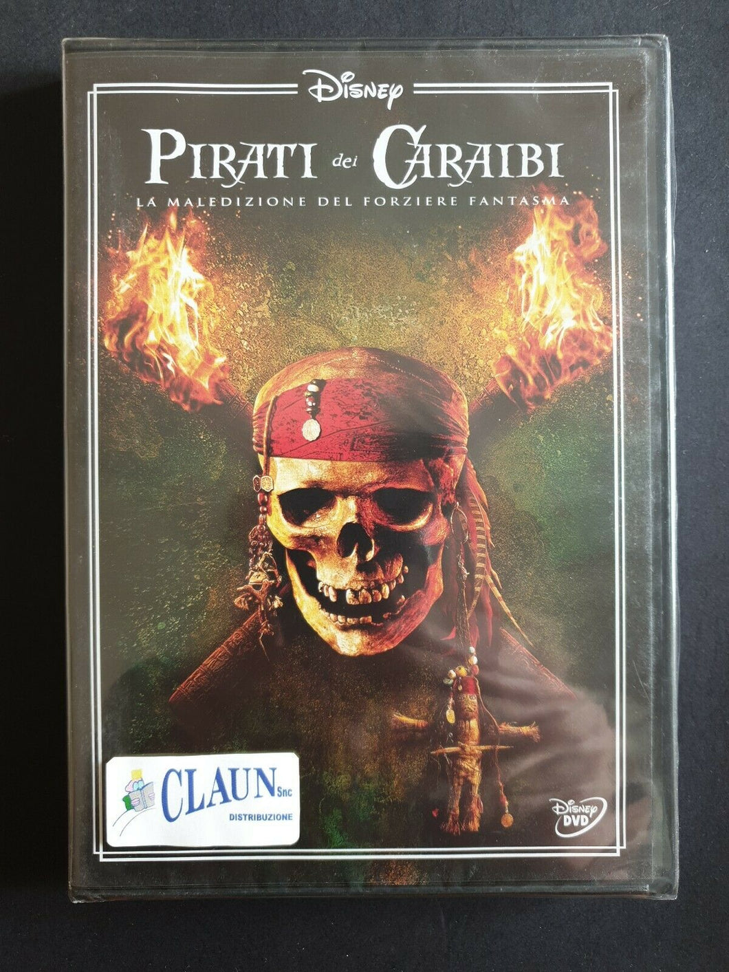 PIRATI DEI CARAIBI - La Maledizione Del Forziere Fantasma DVD Nuovo Sigillato