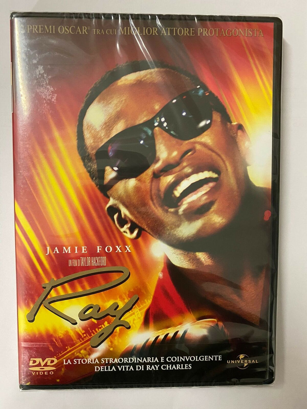 RAY - Ray Charles - Jamie Foxx DVD Nuovo