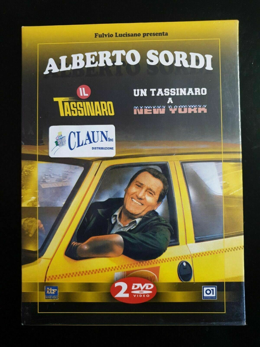 IL TASSINARO + UN TASSINARO A NEW YORK - BOX digipack 2 Film DVD Nuovo